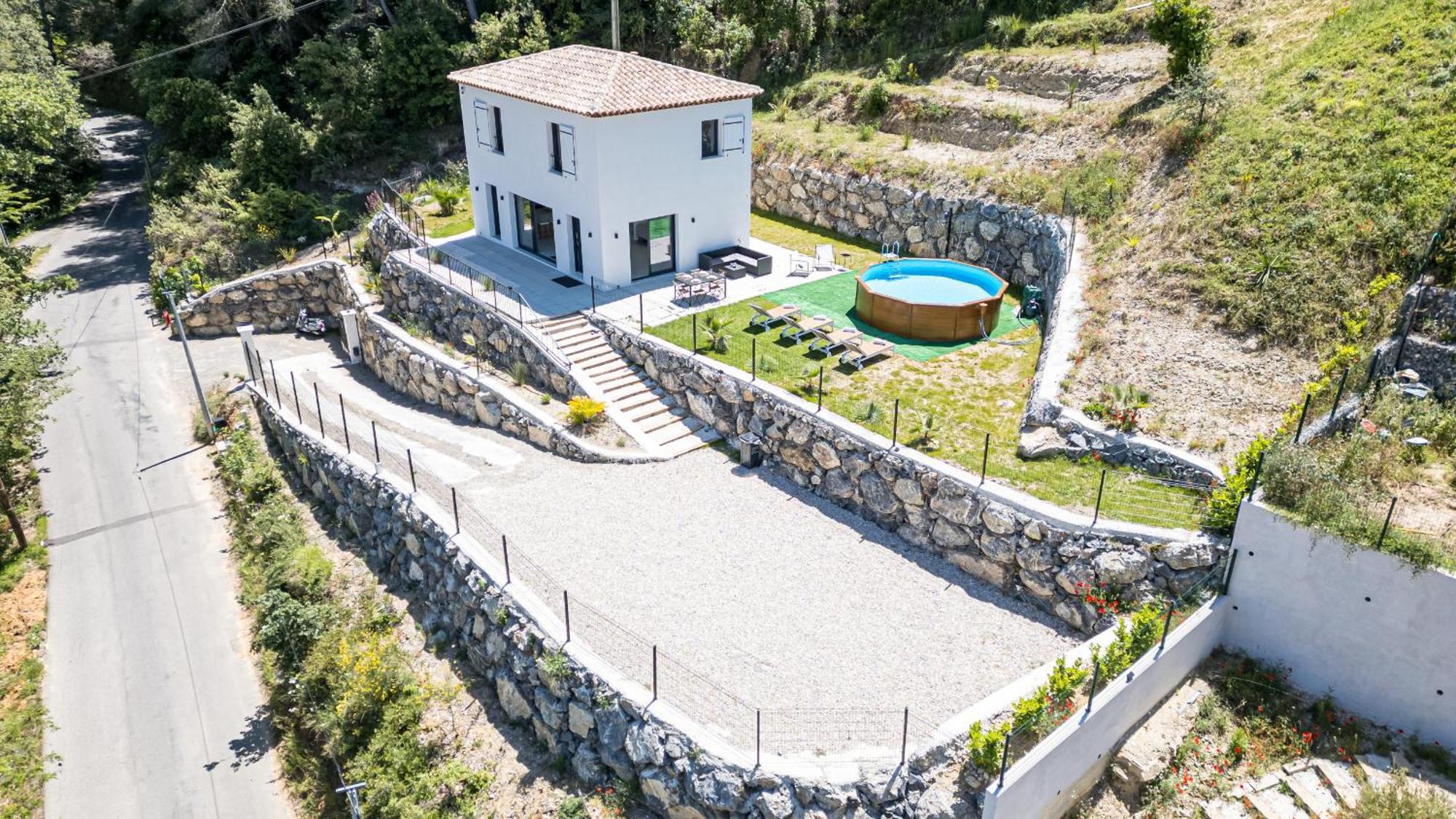 Villa Riviera - Nouveaute Entre Mer Et Montagnes Colomars Exterior foto